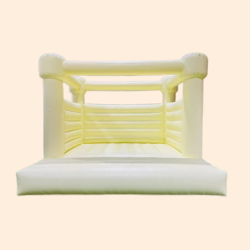 Yellow Pastel Bounce House (13x13)