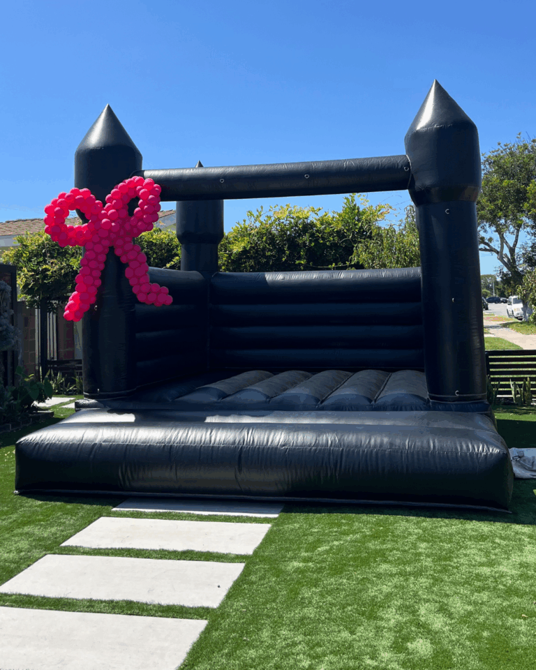 Black Bounce House Rental