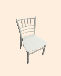 Luvies White Chiavari Kids Chair